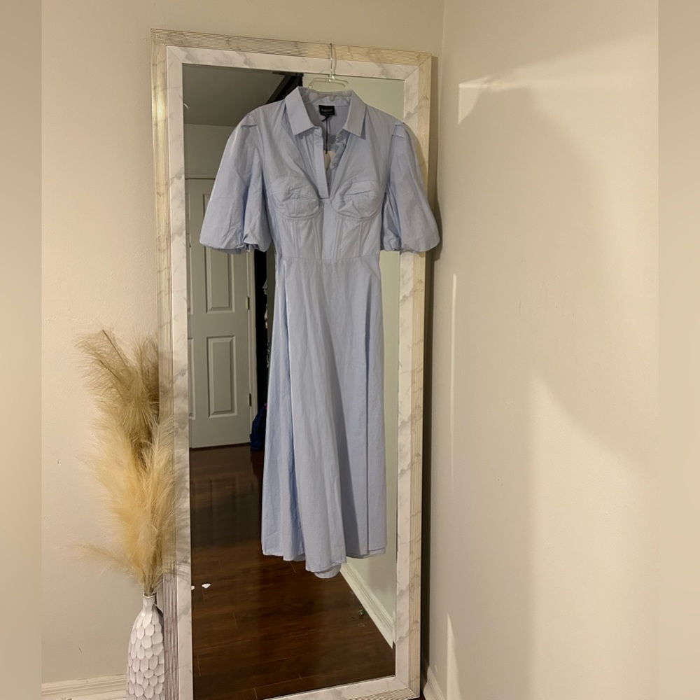 Light blue dress